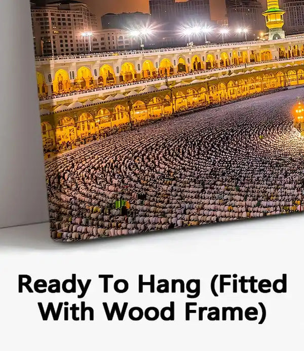 Ready To Hang (Fitted With Wood Frame)