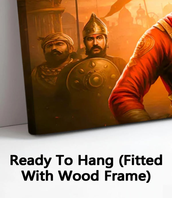Ready To Hang (Fitted With Wood Frame)