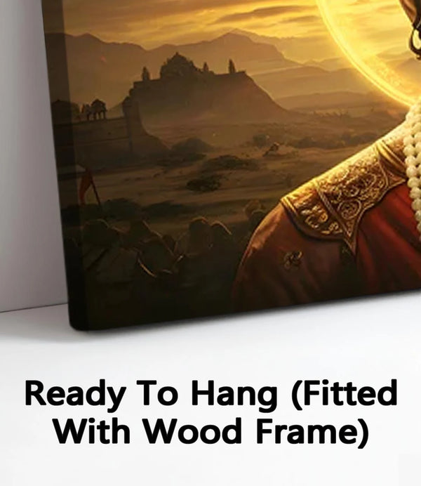 Ready To Hang (Fitted With Wood Frame)