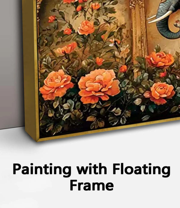 Painting with Floating Frame