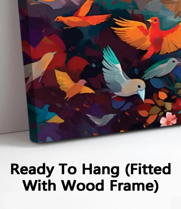 Ready To Hang (Fitted With Wood Frame)