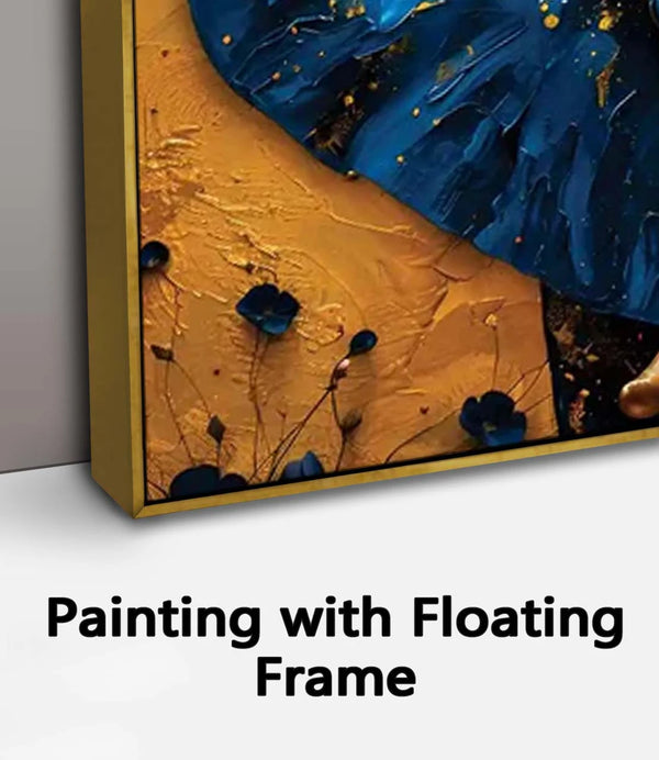 Painting with Floating Frame
