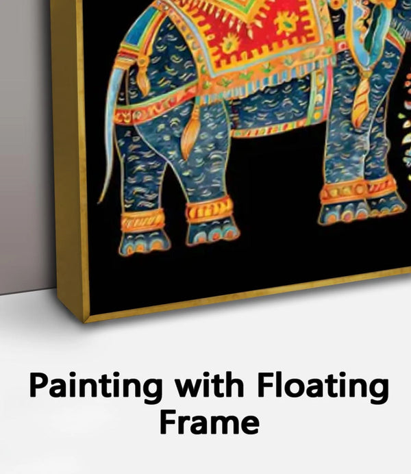 Painting with Floating Frame