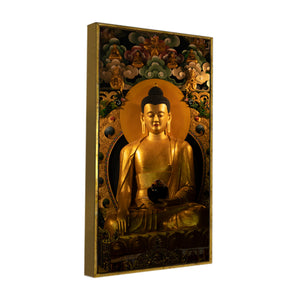 Ancient Buddha Statue Canvas Wall Painting