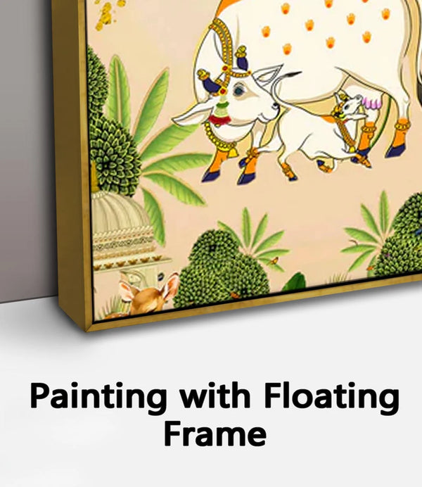Painting with Floating Frame