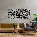 Premium Quality Wooden Wall Hanging of Beautiful Black Color Tree Branches