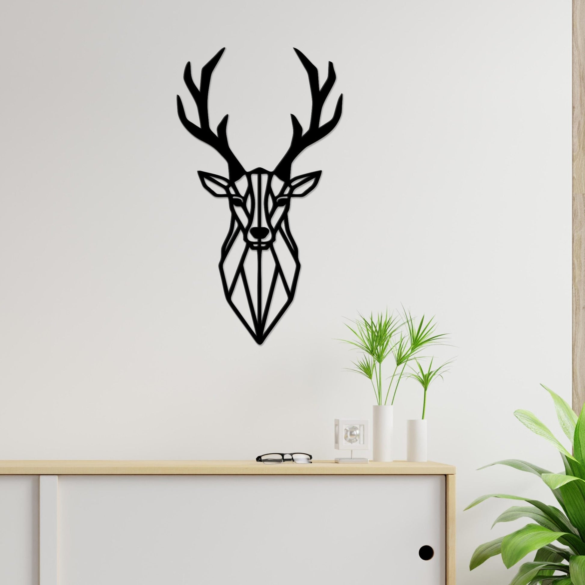 Premium Quality Wooden Wall Hanging of Beautiful Deer Head