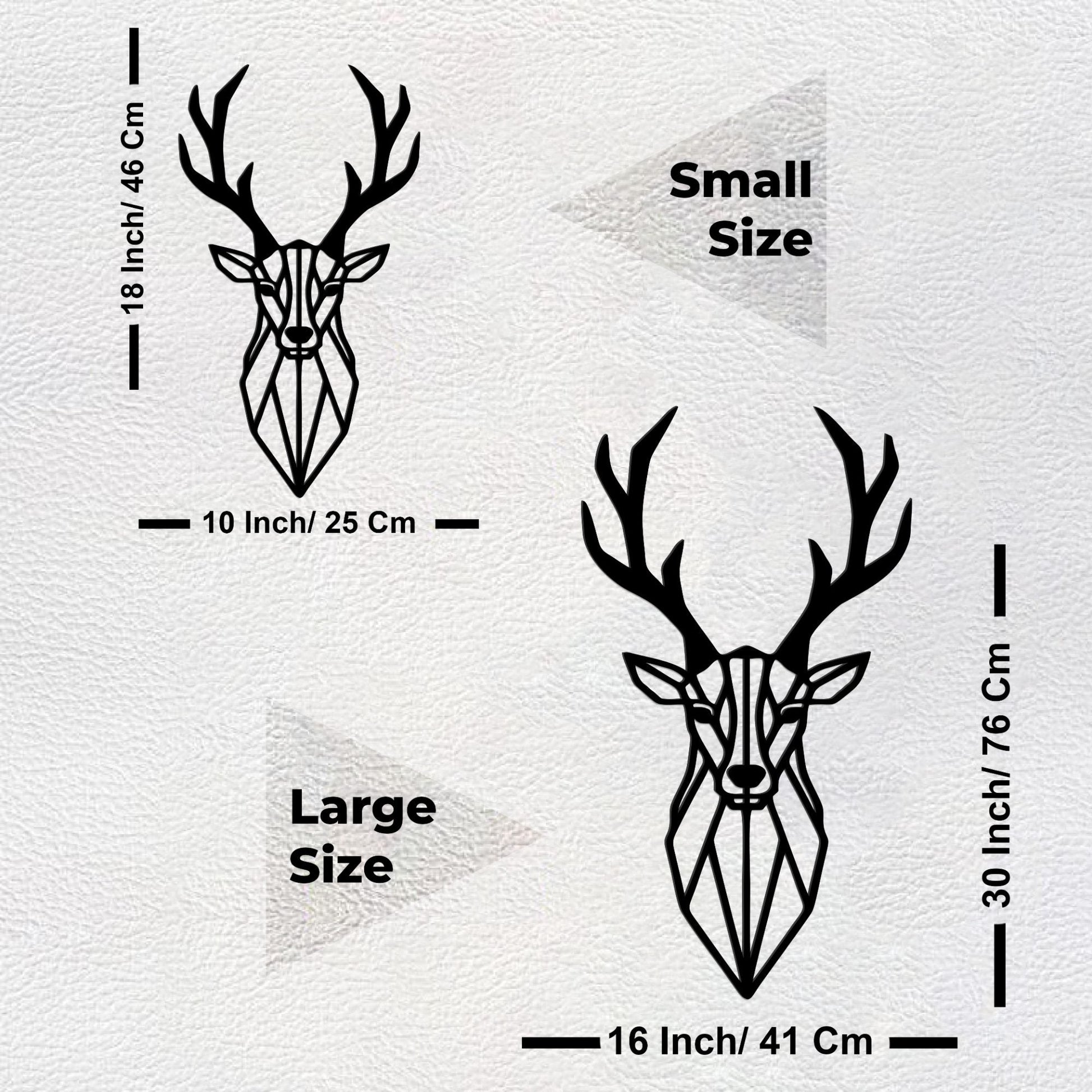 Premium Quality Wooden Wall Hanging of Beautiful Deer Head