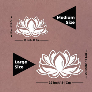 Premium Quality Wooden Wall Hanging of Beautiful Lotus Wall Hanging