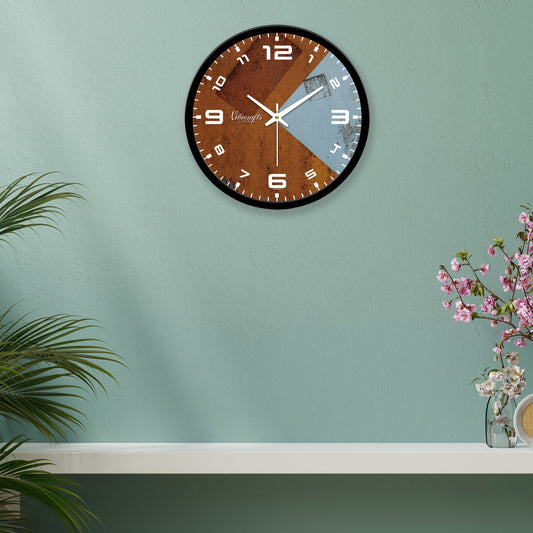 Grunge Texture Designer Wall Clock