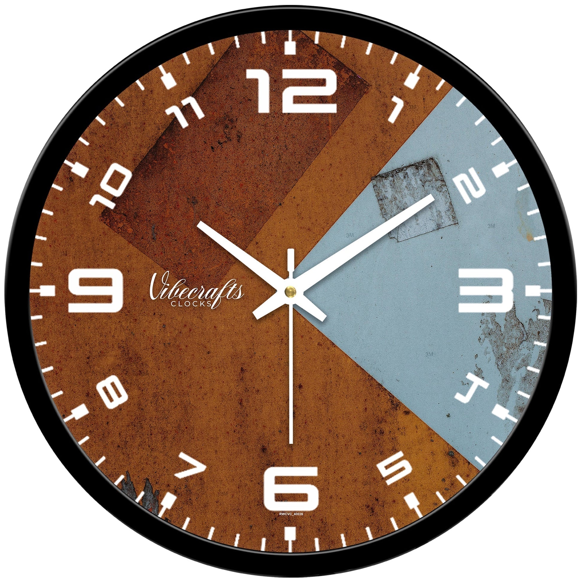 Grunge Texture Designer Wall Clock