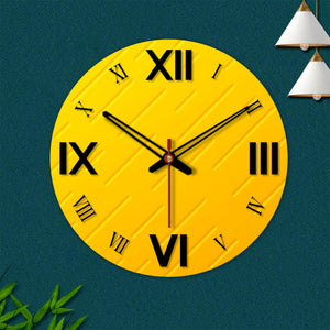 Unique Wooden Wall Clock