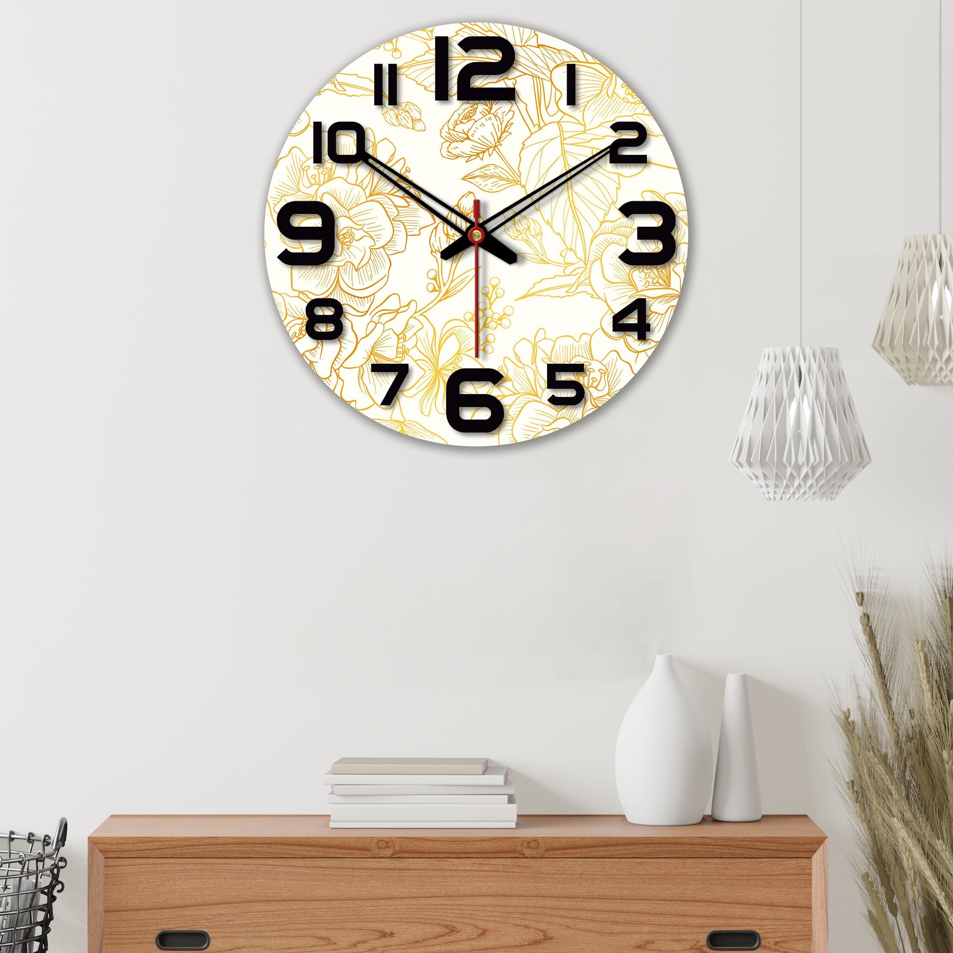 wooden wall clock antique