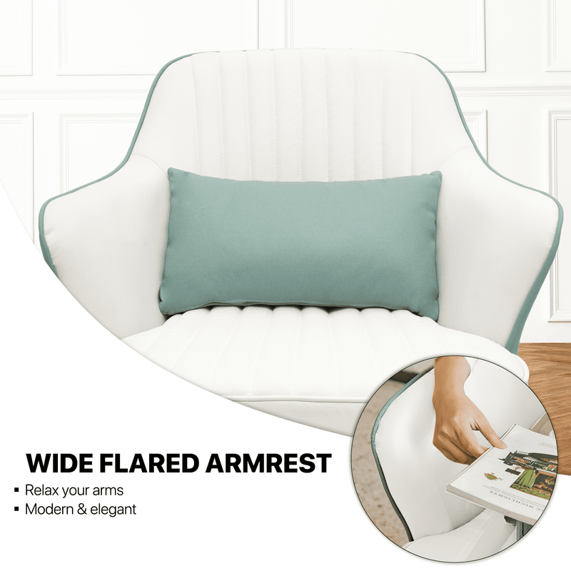 Modern Accent Lounge Chair with Cushion for Living Room