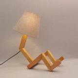 Designer Night Lamp Sitting Figurine Table Light for Bedroom