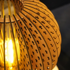 Artistic Cutout Mushroom Table Lamp Ambient Light