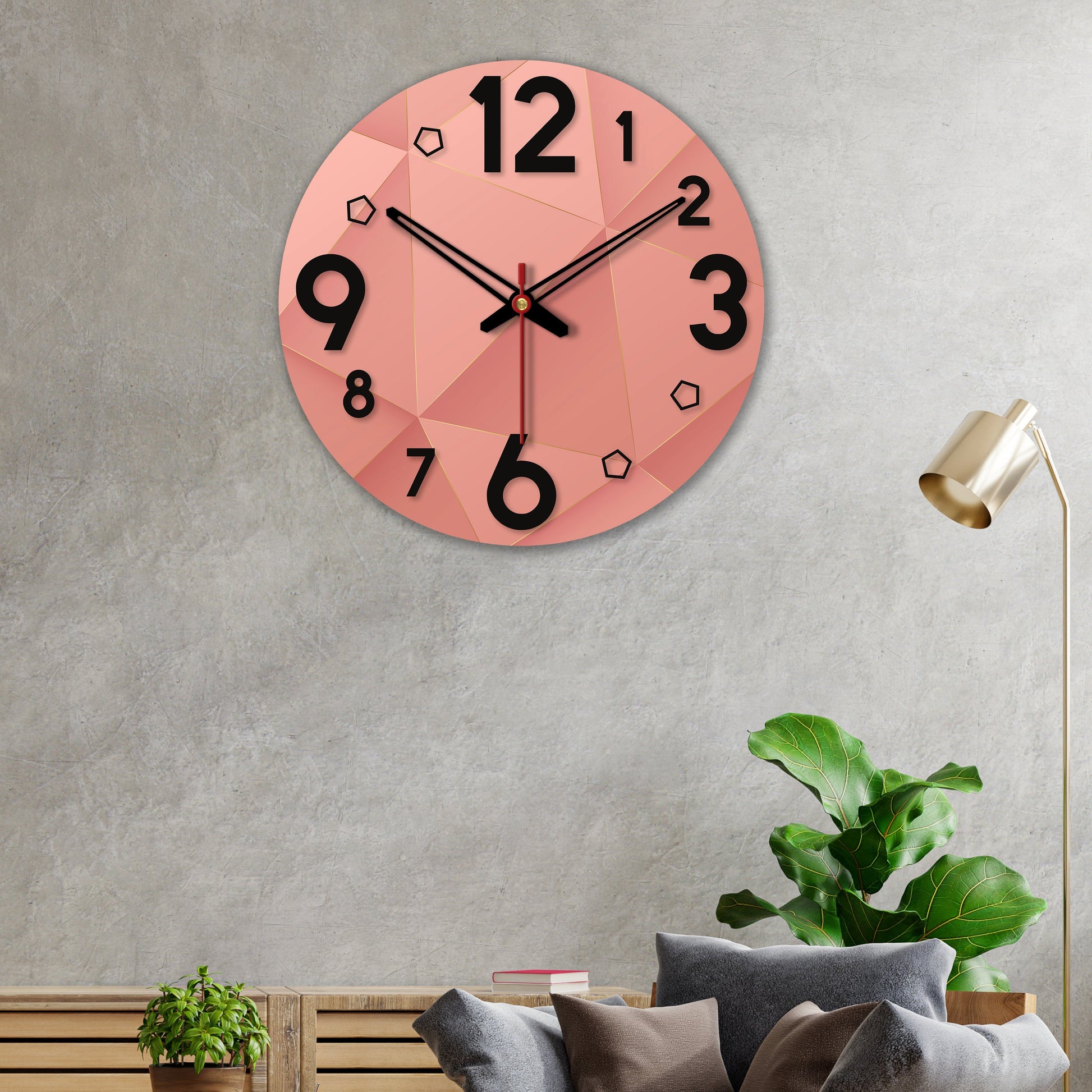 Beautiful Wooden Wall Clock