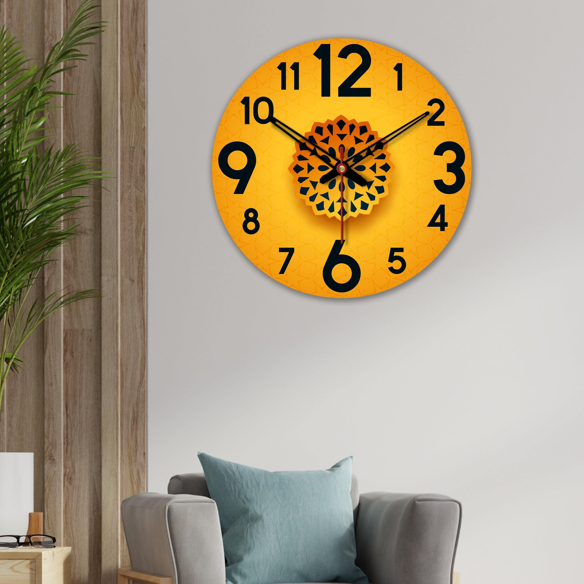 Unique Wooden Wall Clock