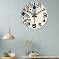 wall clock wooden design