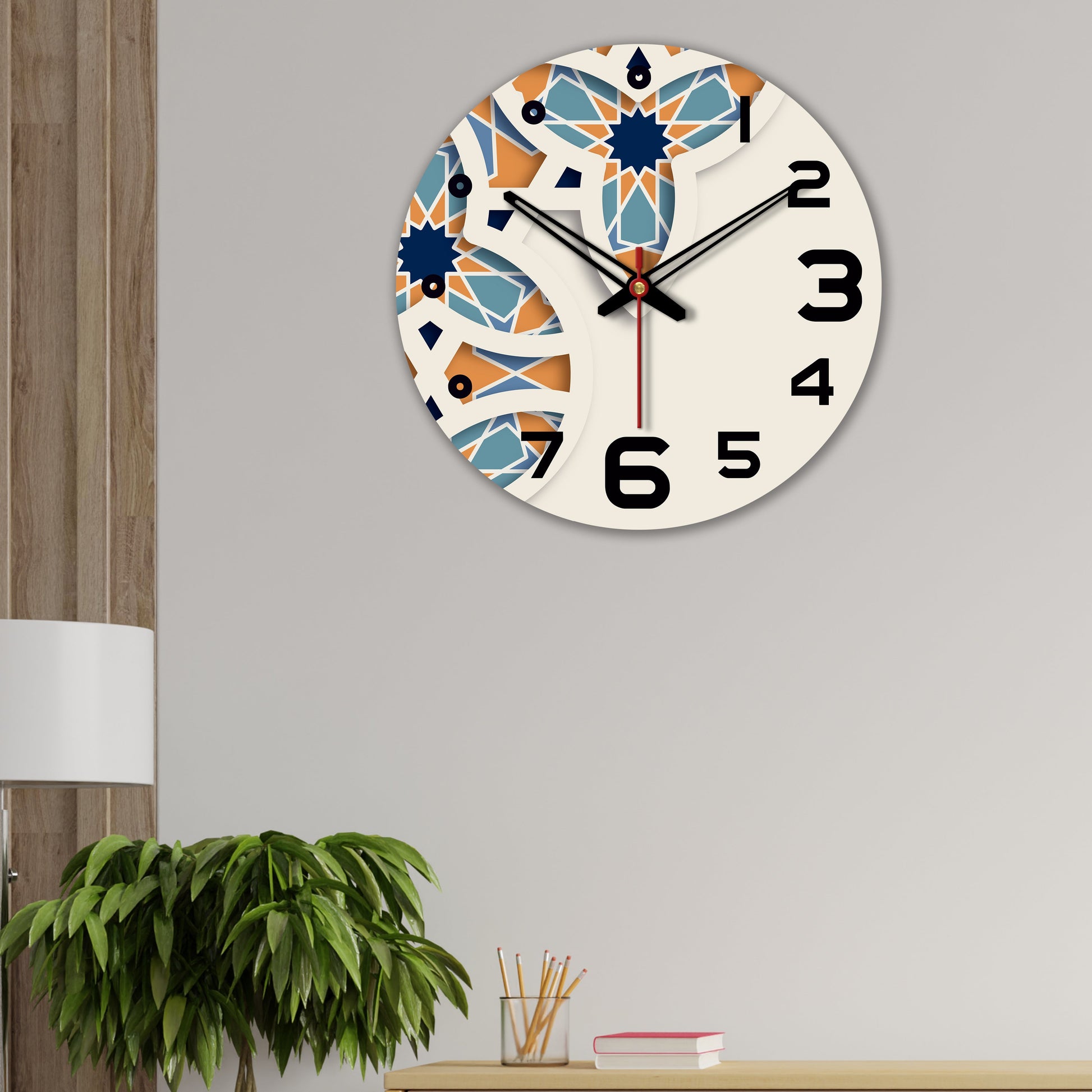 wooden wall clock antique