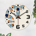 Printed Wooden Wall Clock