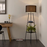 Home Tripod Standing Modern Floor Lamp For Living Room, Bedroom