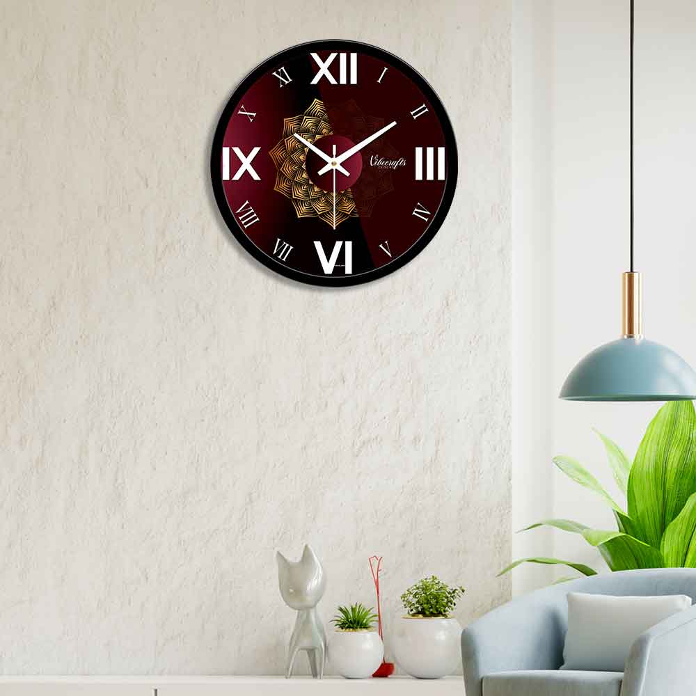 Flower Designer Wall Clock