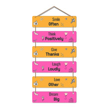 Smile Often Motivational Wall Hanging