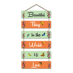 Positive Quote Wall Hanging