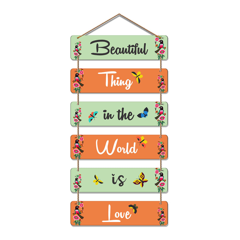 Positive Quote Wall Hanging