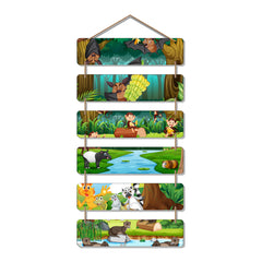Jungle Cartoon Wall Hanging