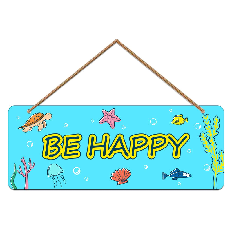 Be Happy Wall Hanging