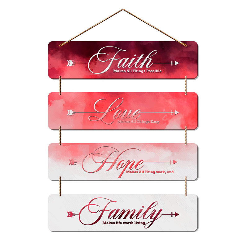 Positive Quotes Wall Hanging