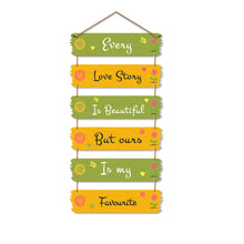 Love Theme Quote Wall Hanging
