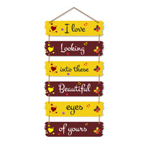 Love Quote Decorative Wall Hanging