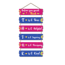 Motivational Quote Wall Hanging