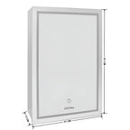 Modern LED Bathroom Mirror with Touch Sensor & Backlit Design