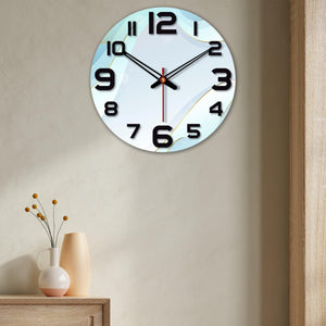 wall clock wooden design