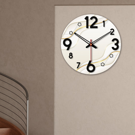 Wooden Wall Clock