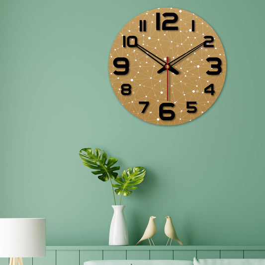 Beautiful Wooden Wall Clock