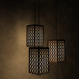 Wooden Modern Lamp Hanging Ceiling Light For Home Decoration, Living Room