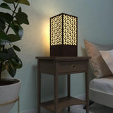 Wooden Night Light Beautiful Modern Look Table Lamp For Home Decor | Living Room