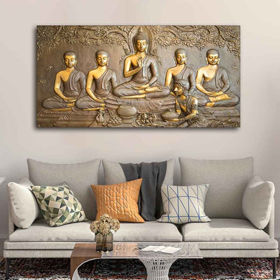 Buddha Wall Painting