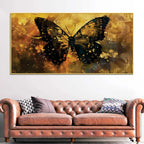 abstract-black-butterfly-canvas-wall-painting-for-home-office