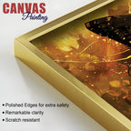 Abstract Black Butterfly Canvas Wall Painting for Home & Office