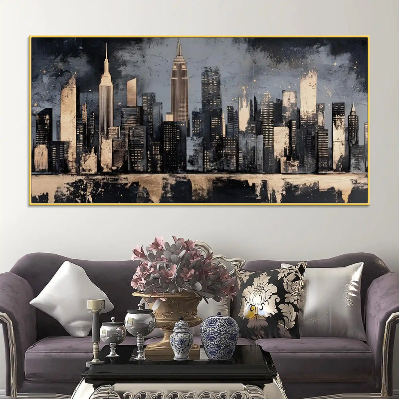 abstract-city-skyline-canvas-painting-for-office-home-decor