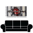 Abstract City Skyline Premium Wall Painting