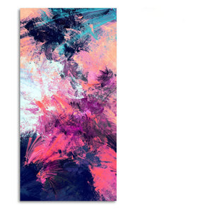 Abstract Colorful Dynamic Texture Background Premium Canvas Wall Painting