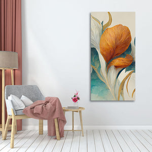 Abstract Colorful Flower Texture Art Canvas Wall Painting