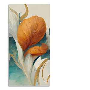 Abstract Colorful Flower Texture Art Canvas Wall Painting